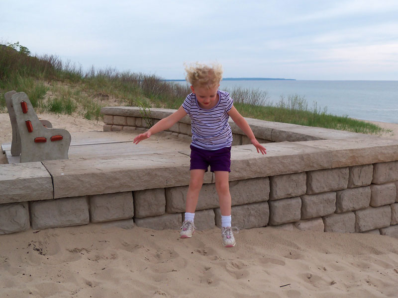 jumping empire beach